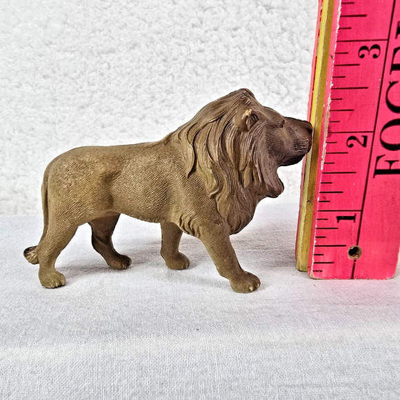 Viscoloid VCO Lion Figure 2.5" Celluloid Cat Jungle Circus Vintage 1930s - Picture 7 of 12